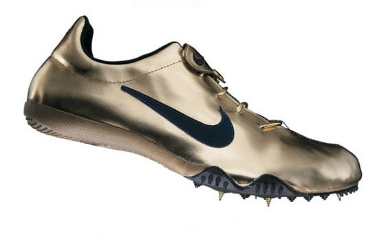 track spikes gold bottom