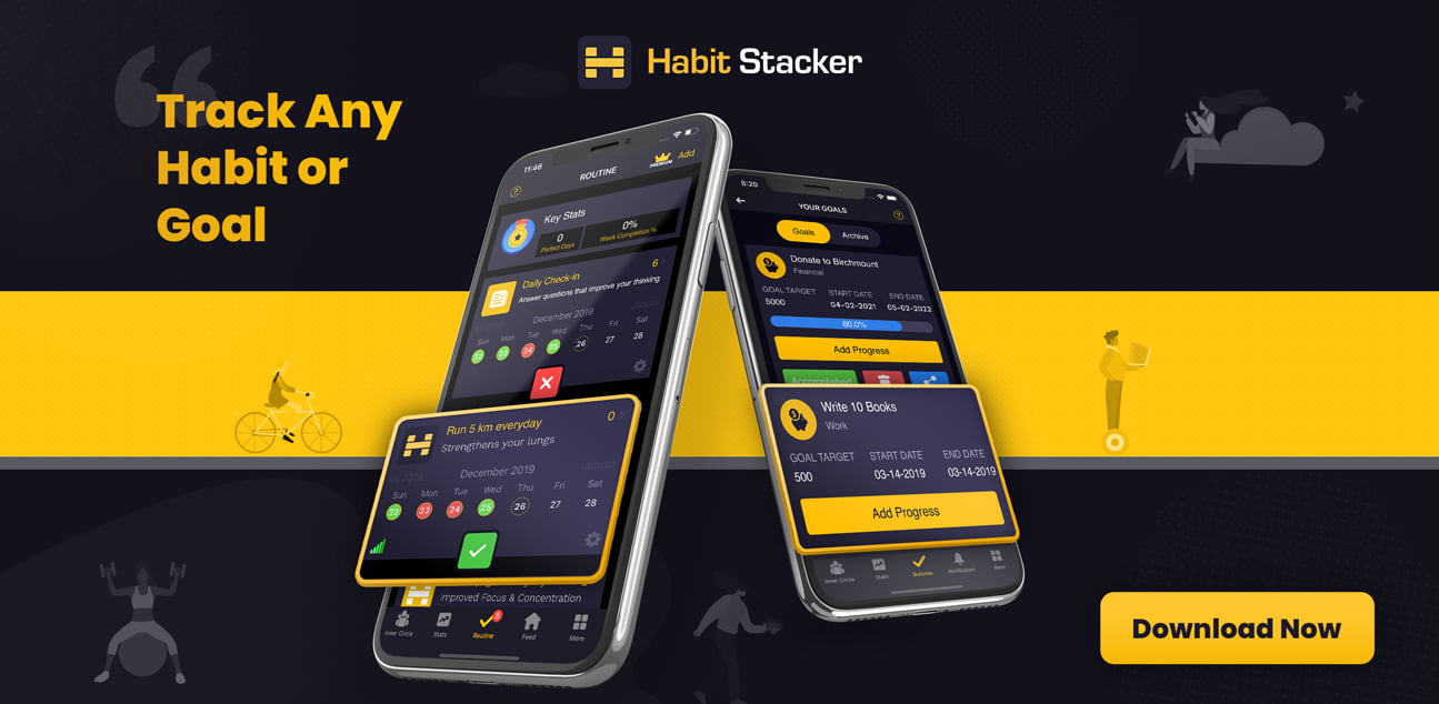 Habit stacker app