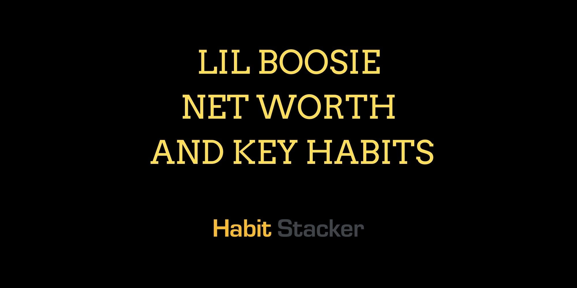 Lil Boosie Net Worth