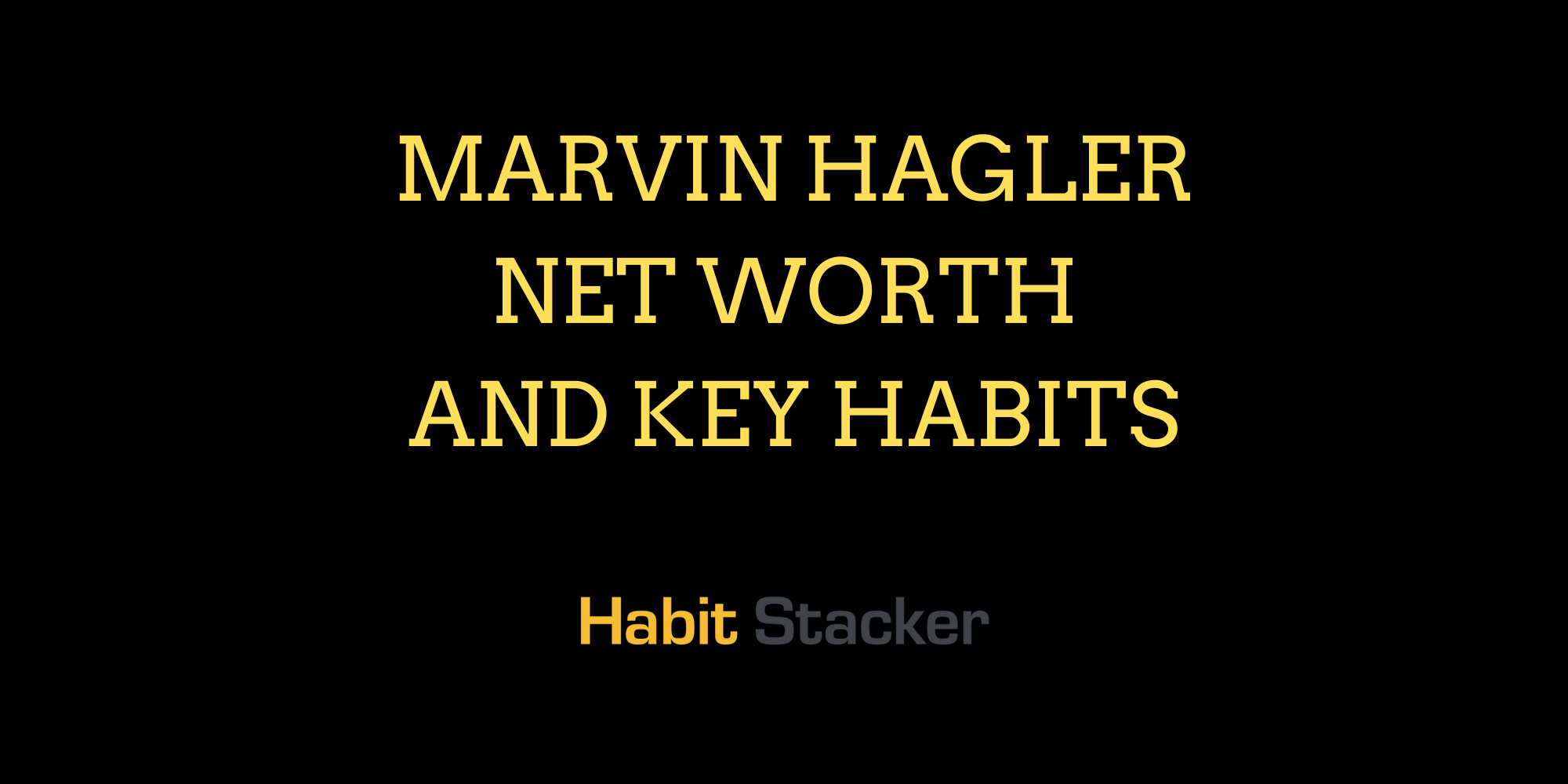 Marvin Hagler Net Worth