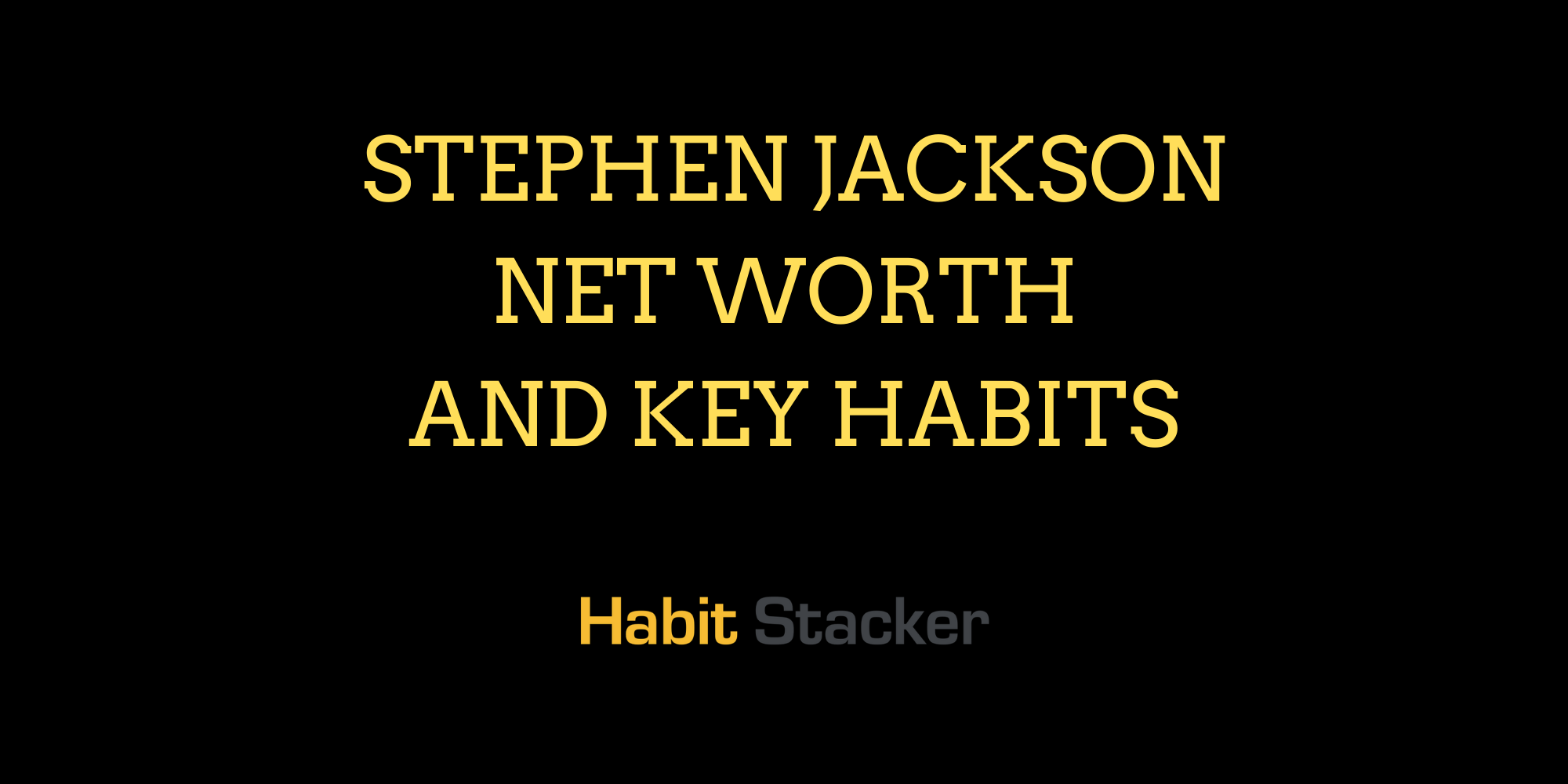 Stephen Jackson Net Worth
