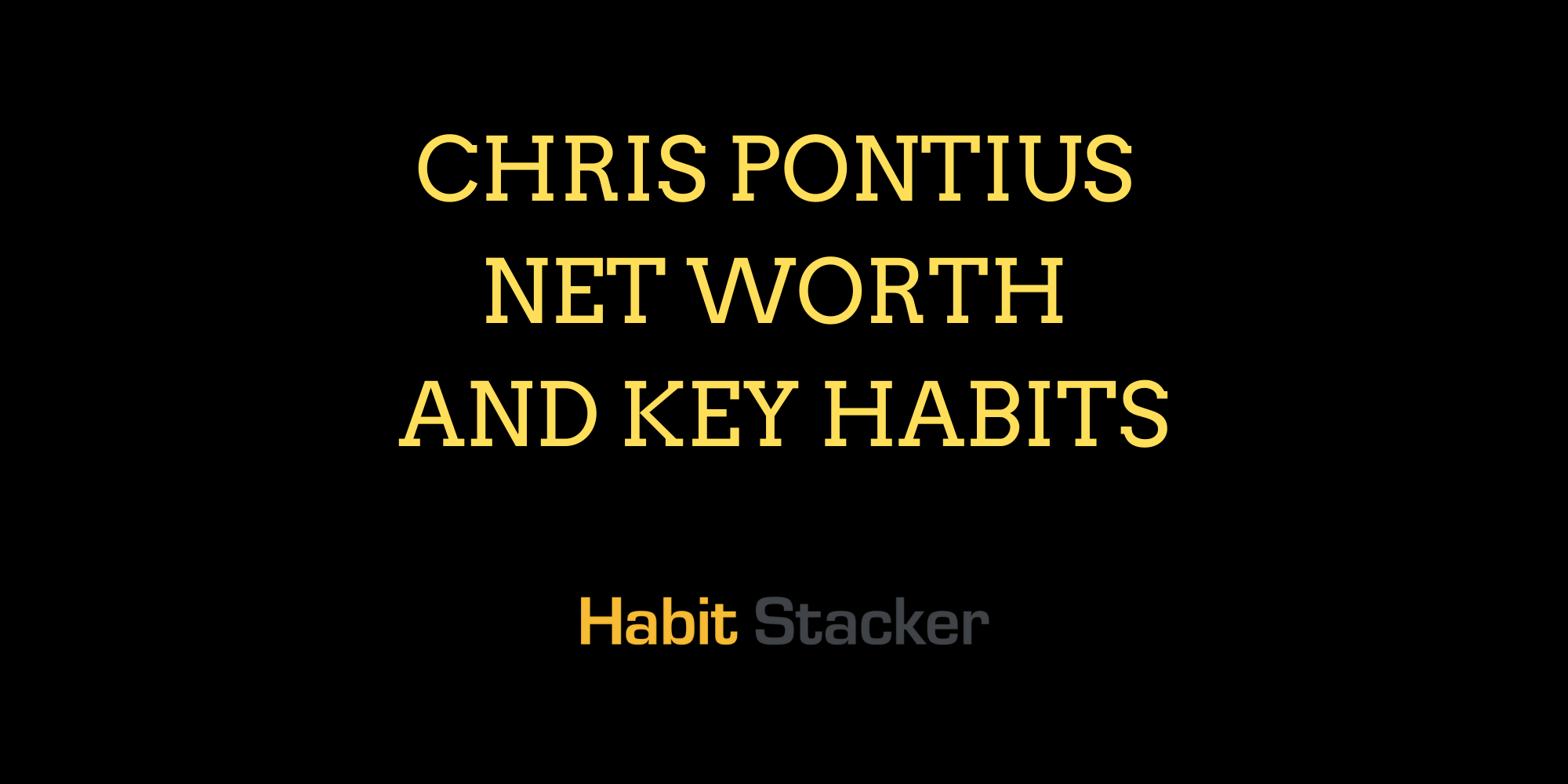 Chris Pontius Net Worth